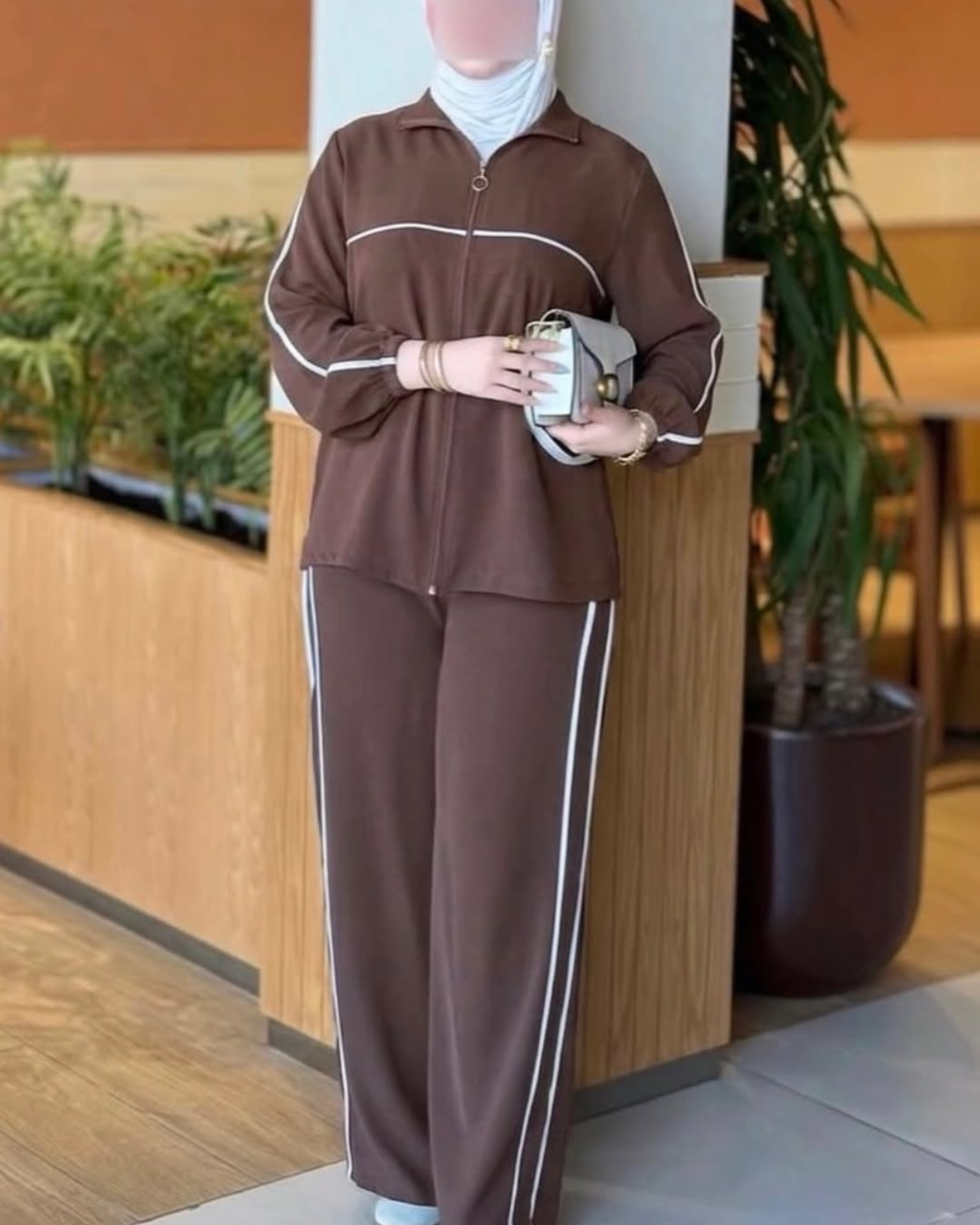 ensemble chic et confortable
