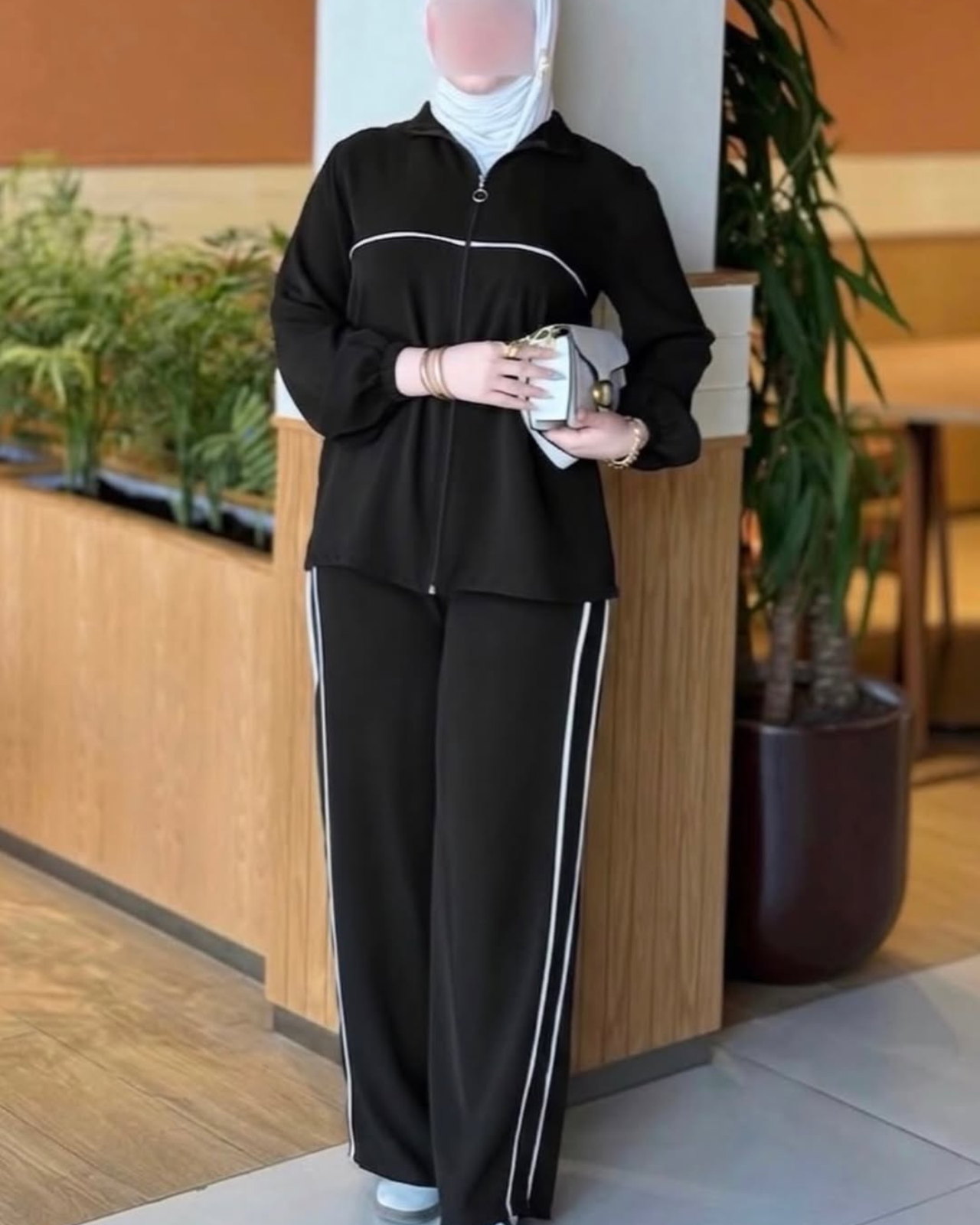 ensemble chic et confortable